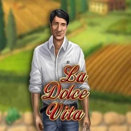 La Dolce Vita logo by Gamomat at Spinmacho CasinoLa Dolce Vita