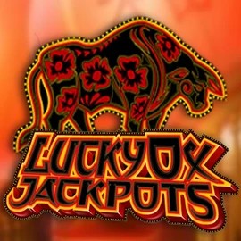Try Lucky Ox Jackpots slot by Rival on machospin.eu – logo image