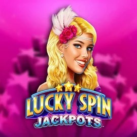 Lucky Spin Jackpots casino game by Novomatic – featured logo at Spinmacho Casino