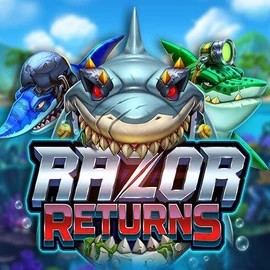 Logo of Razor Returns from Push Gaming at Spinmacho Casino