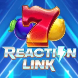 Reaction Link slot logo by Playtech at Spinmacho CasinoReaction Link