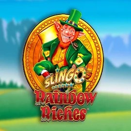 Slingo Rainbow Riches logo – Casino Games by Gaming Realms at Spinmacho Casino